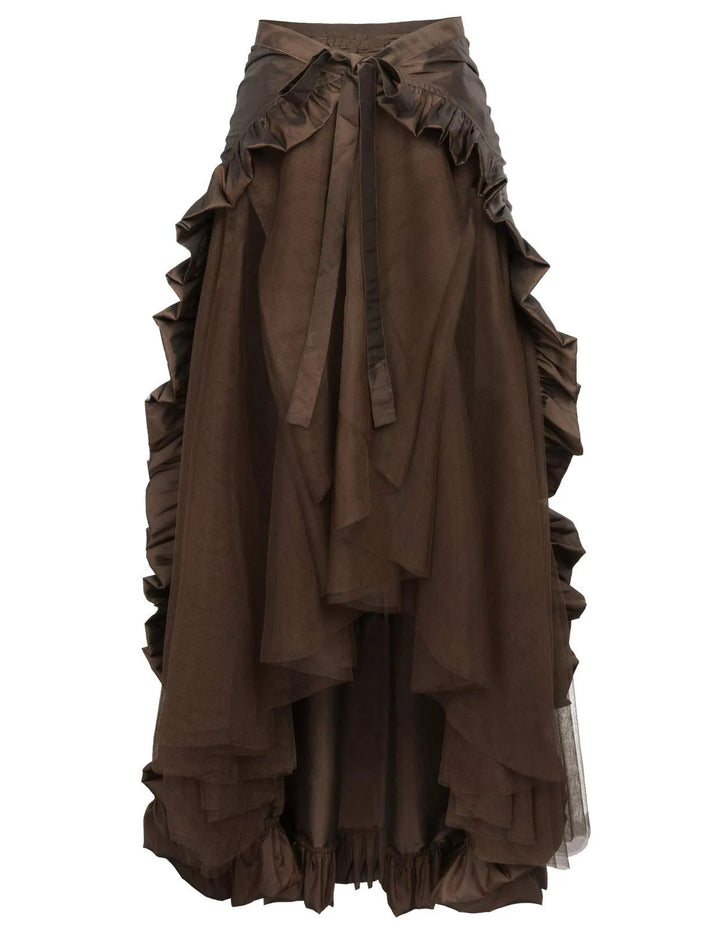 Steampunk Draped Skirt refined