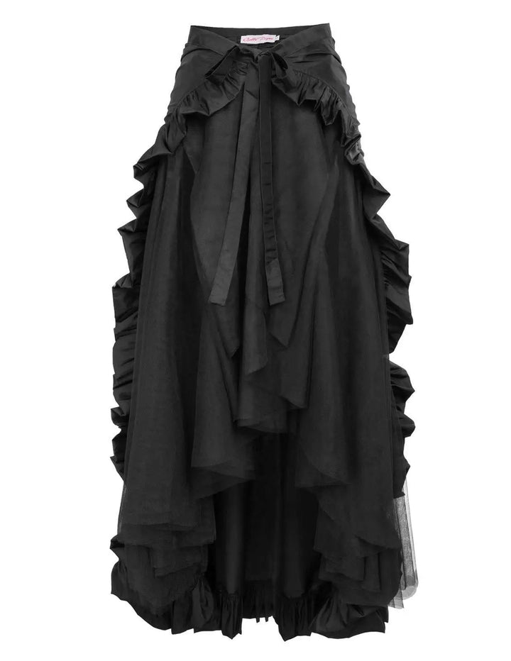 Steampunk Draped Skirt unique