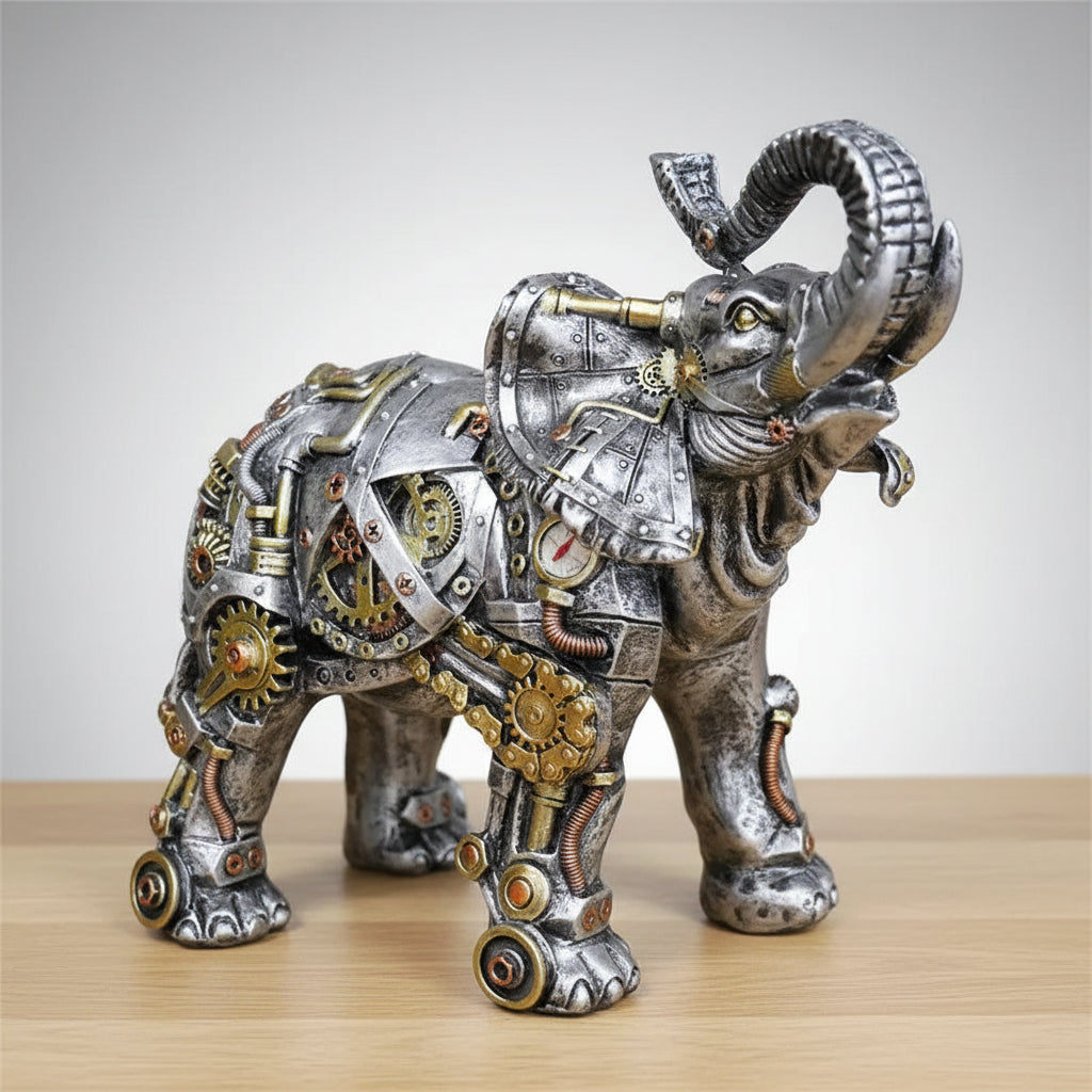 Steampunk Elephant Sculpture