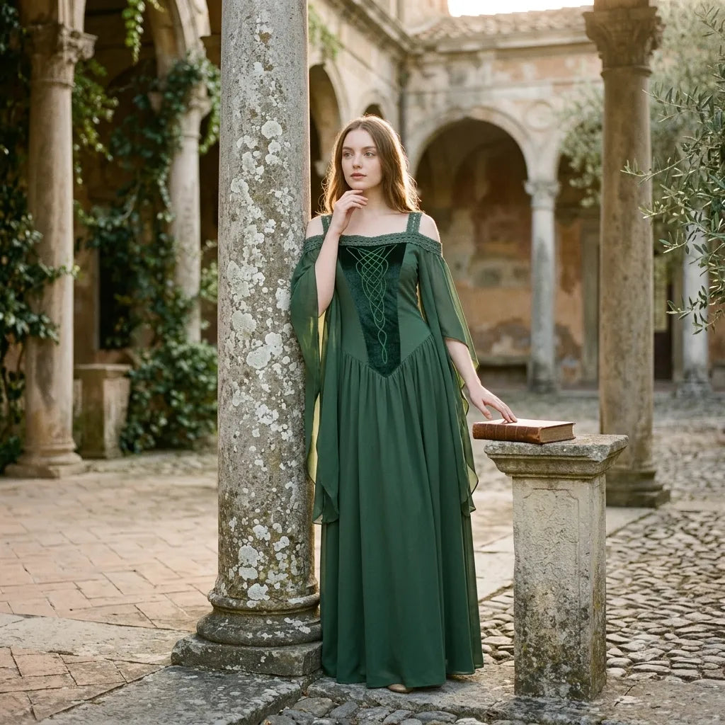 Steampunk Elf Maxi Dress