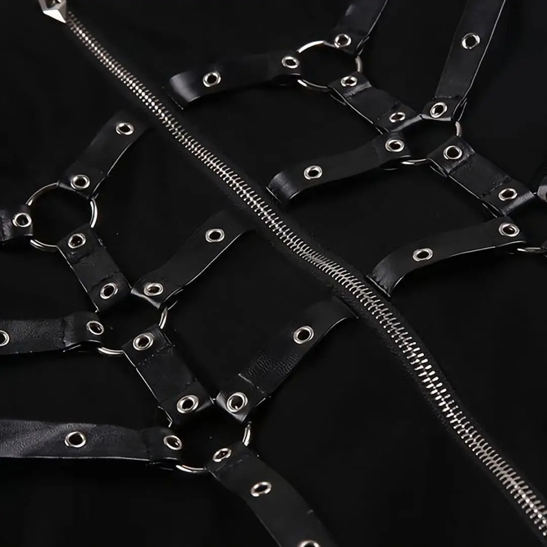 Steampunk Eyelet Dress – corset inspired