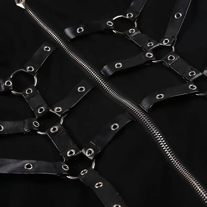 Steampunk Eyelet Dress – corset inspired
