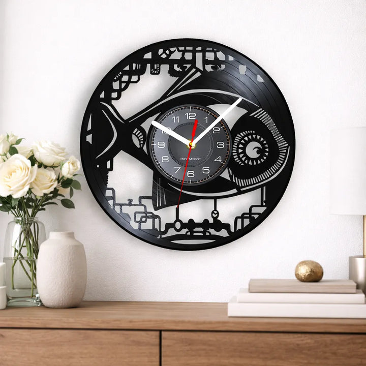 Steampunk Fish Clock