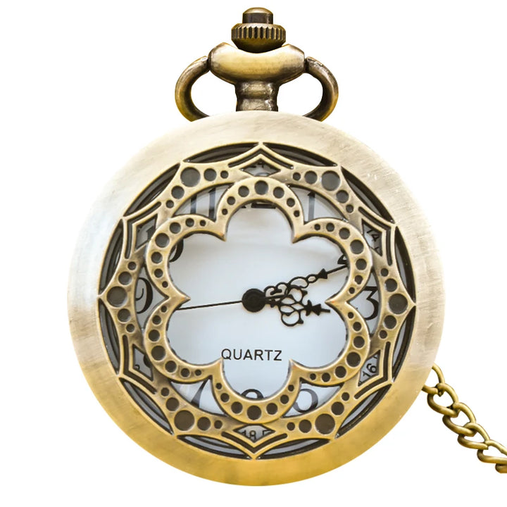 Steampunk Flower Pocket Watch vintage