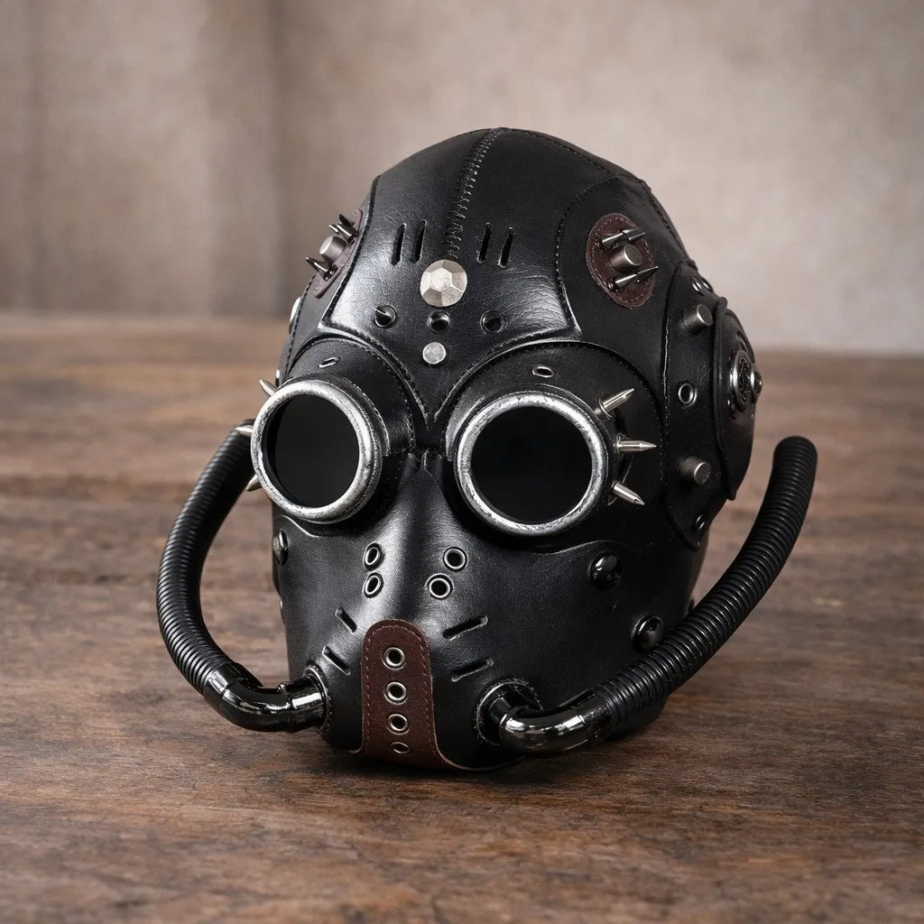 Steampunk Gas Mask PU