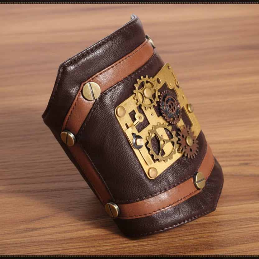 Steampunk Gear Arm Cuff