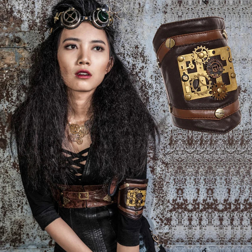Steampunk Gear Arm Cuff chic
