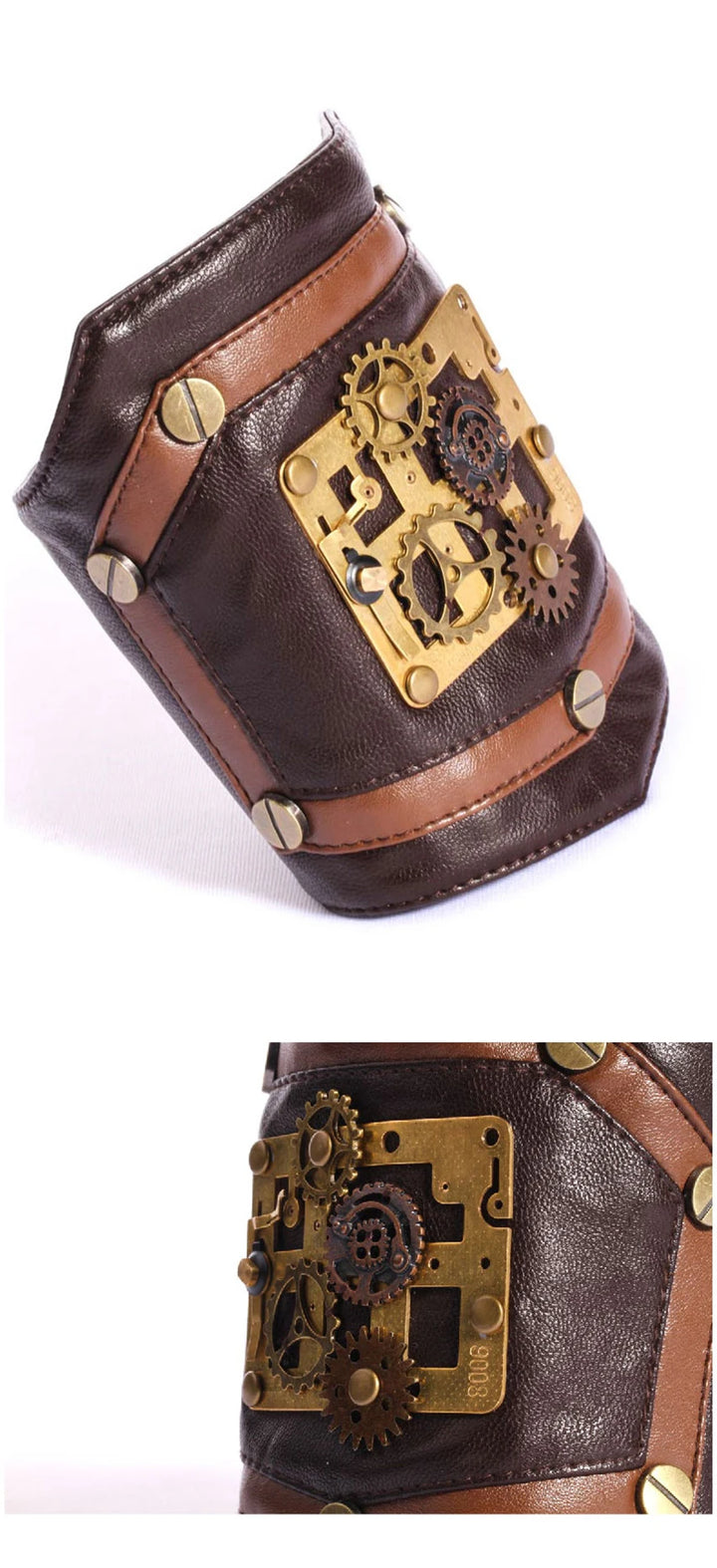 Steampunk Gear Arm Cuff premium