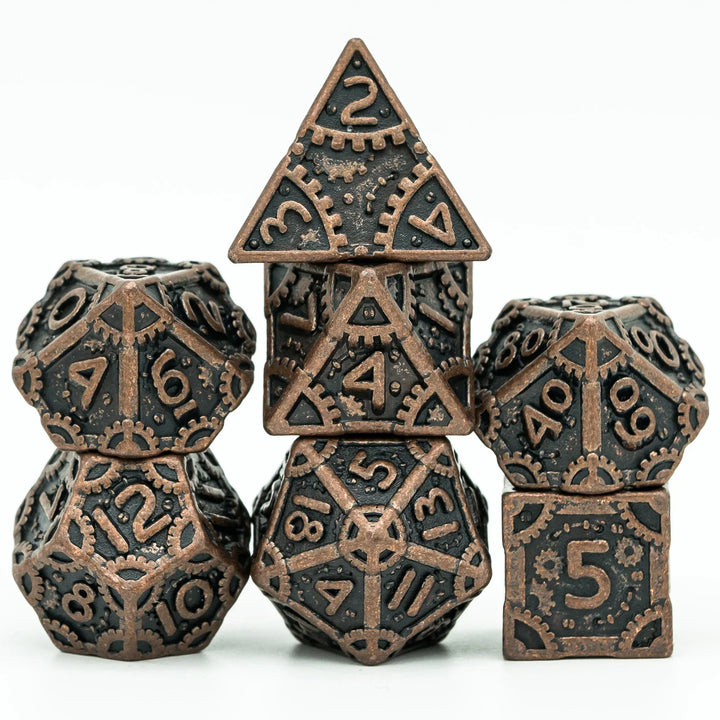 Steampunk Gear Dice creative