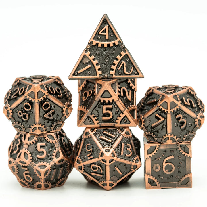 Steampunk Gear Dice fantasy durable