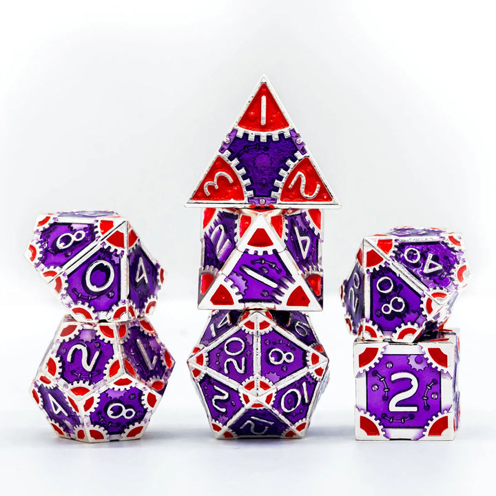 Steampunk Gear Dice fantasy vintage