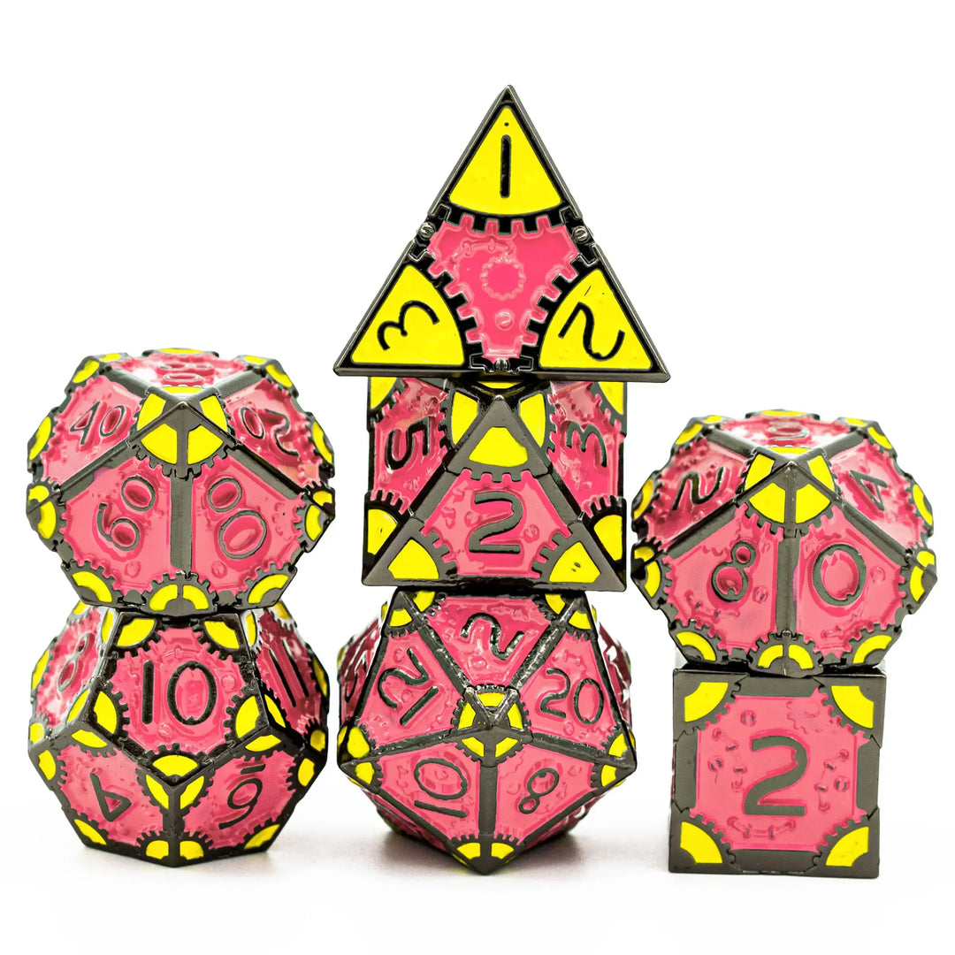 Steampunk Gear Dice iconic