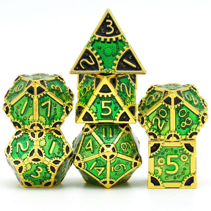 Steampunk Gear Dice unique