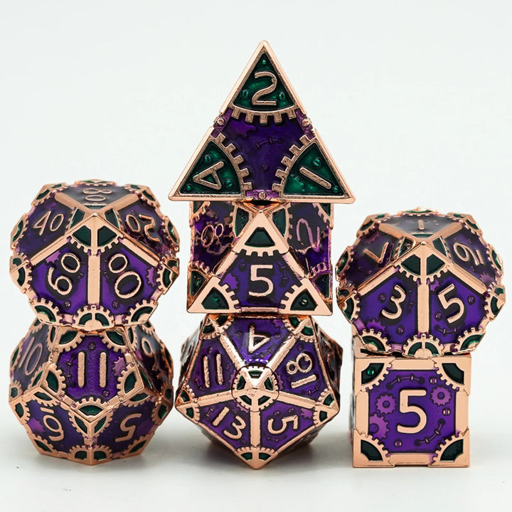 Steampunk Gear Dice stylish