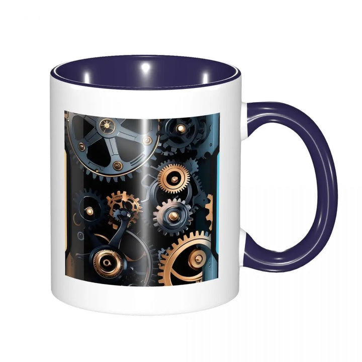 Steampunk Gear Mug artistic