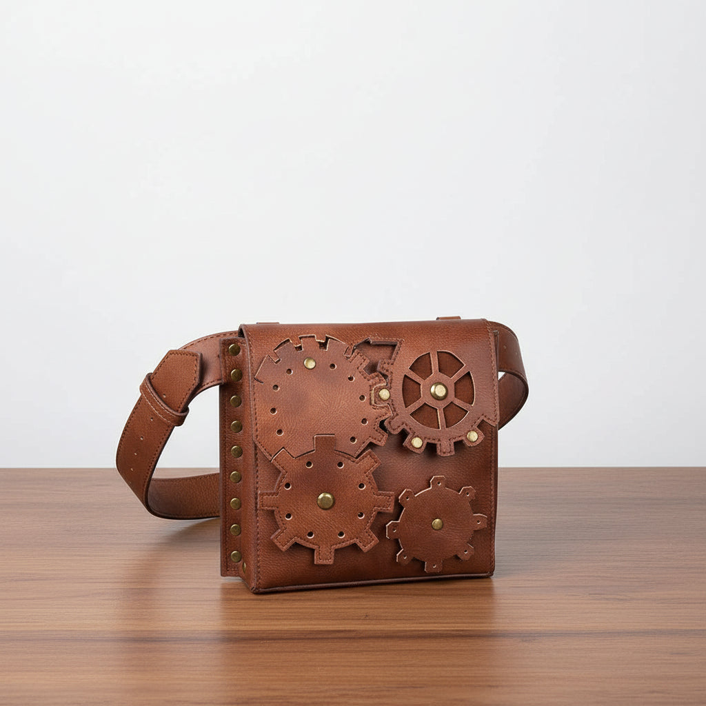Steampunk Gear Shoulder Bag