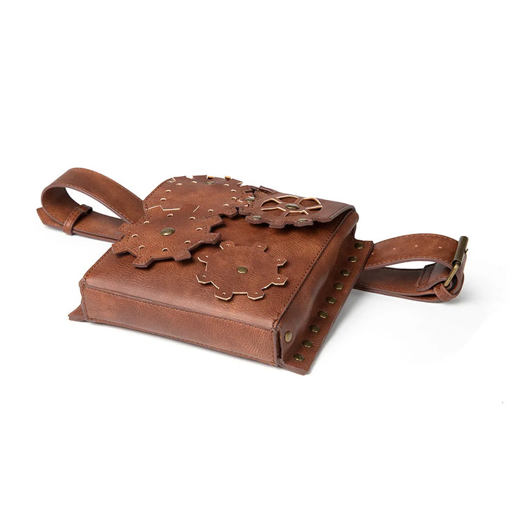 Steampunk Gear Shoulder Bag durable