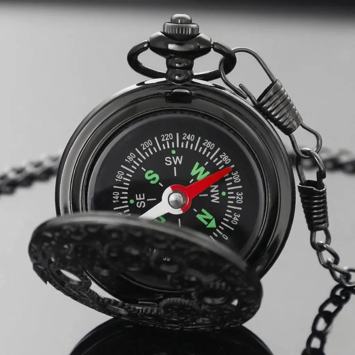 Steampunk Gears Compass Design