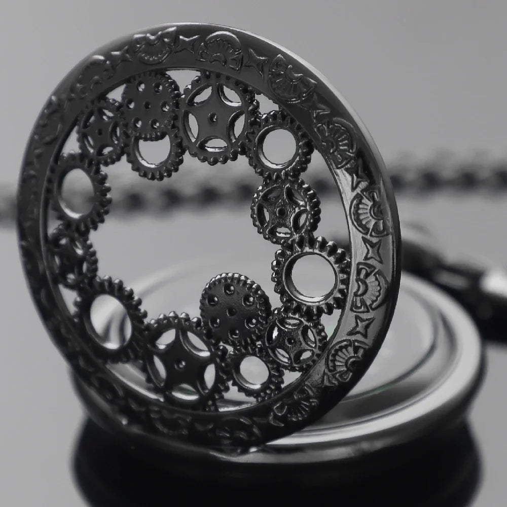 Steampunk Gears Compass Style