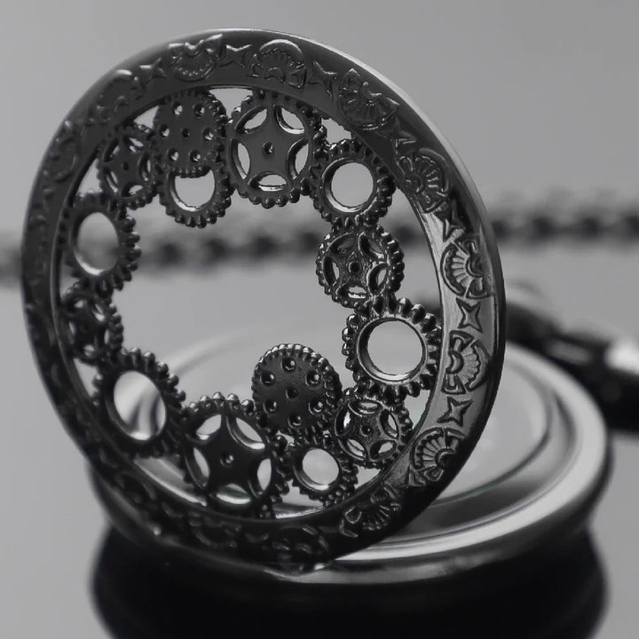 Steampunk Gears Compass Style