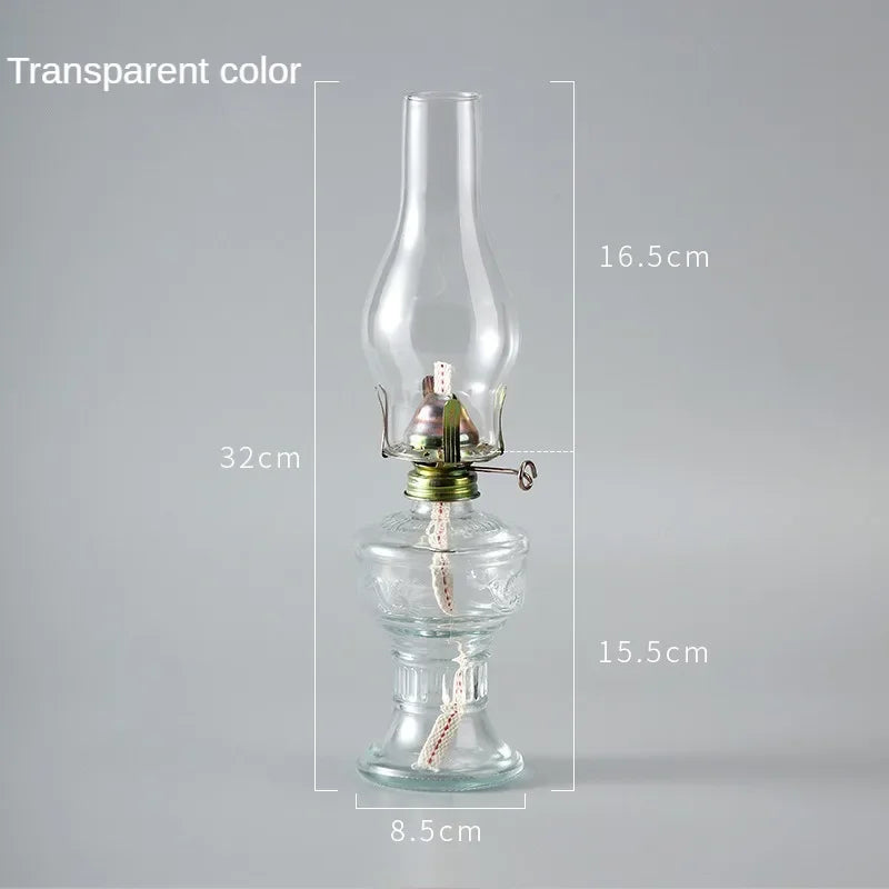Steampunk Glass Oil Lantern enable