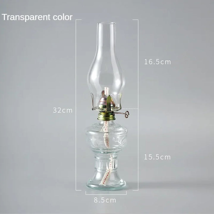 Steampunk Glass Oil Lantern enable