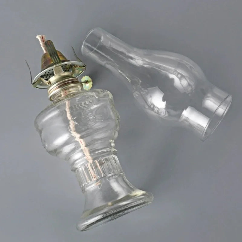 Steampunk Glass Oil Lantern unique