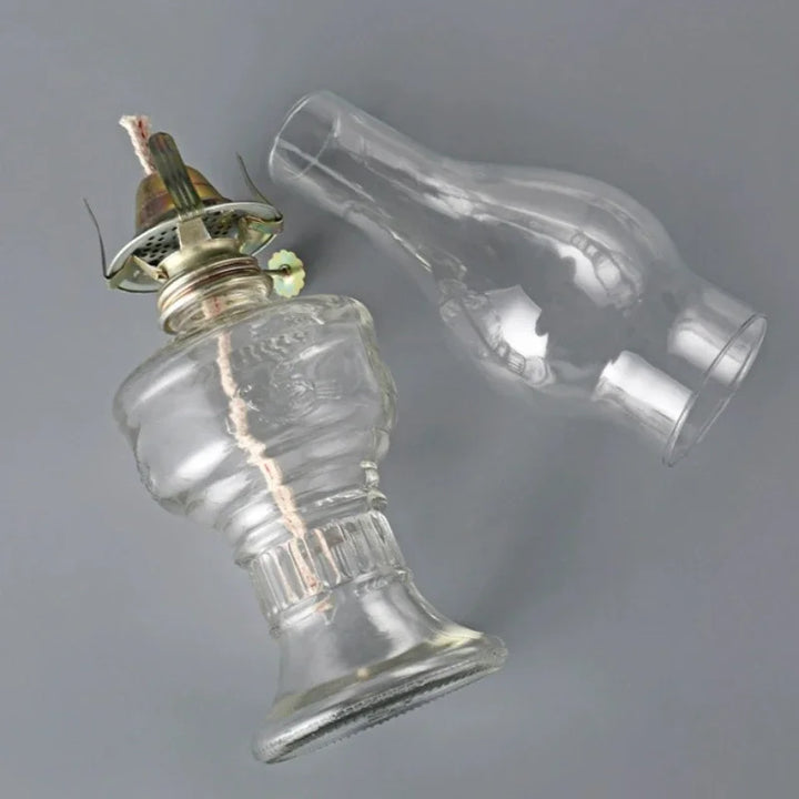 Steampunk Glass Oil Lantern unique