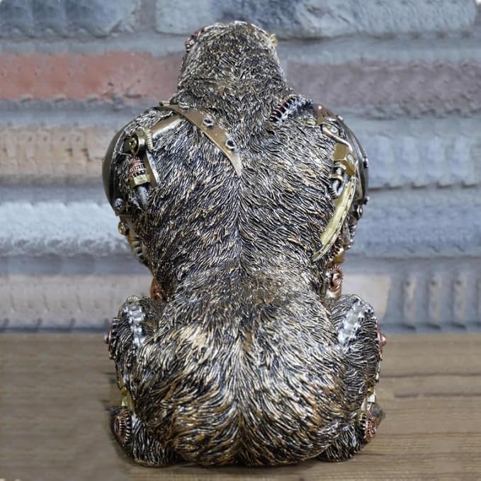 Steampunk Gorilla Sculpture fashion