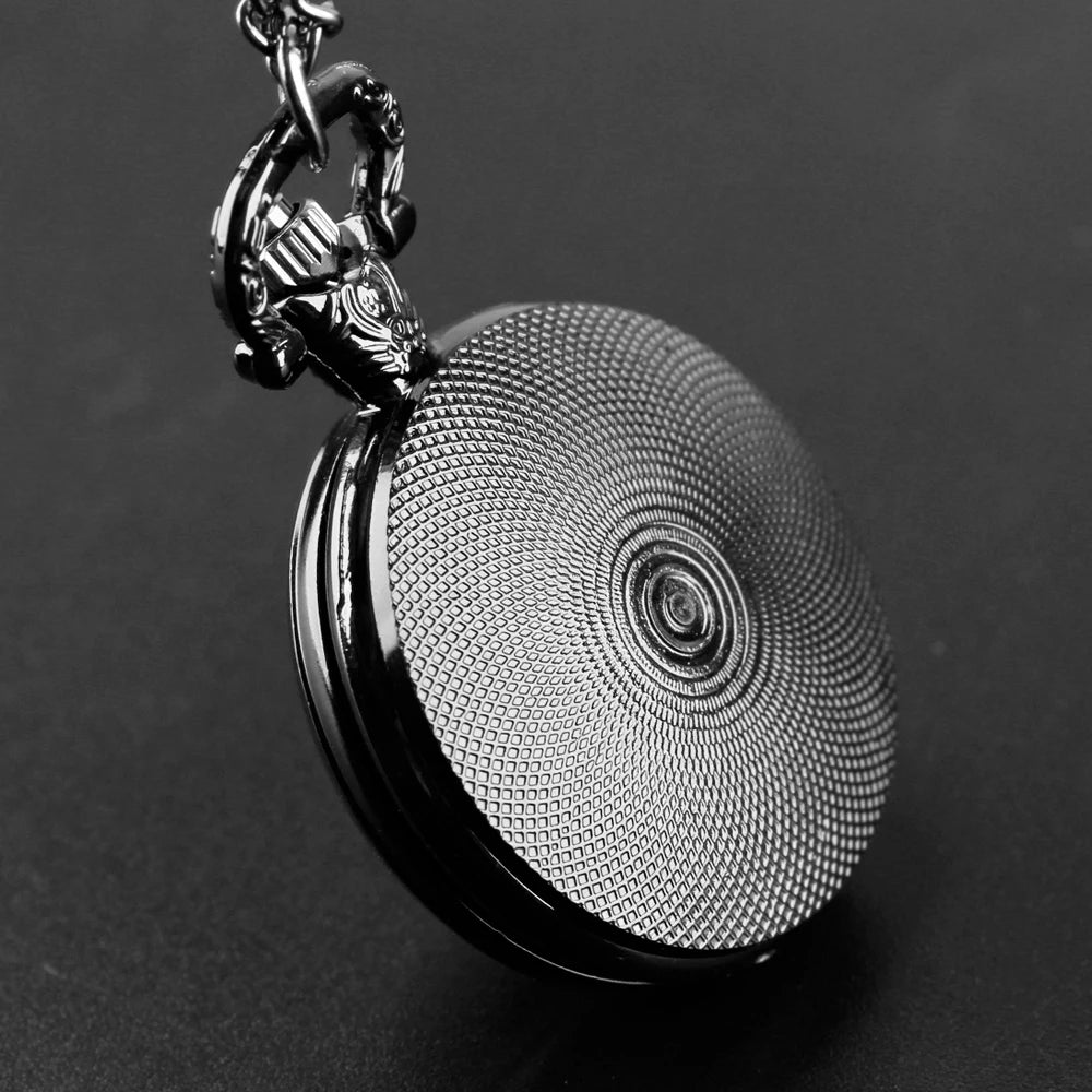 Steampunk Gothic Butterfly Pocket Watch dramatic