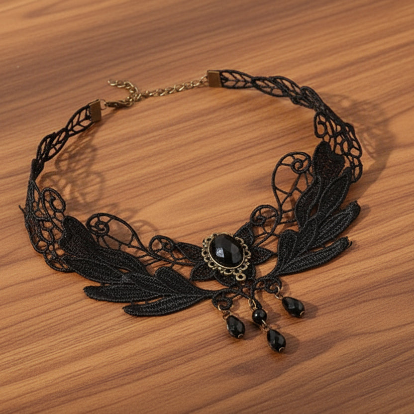 Steampunk Gothic Chic Choker Necklace