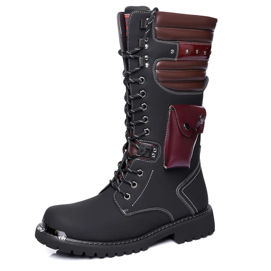 Steampunk Gothic High Boots