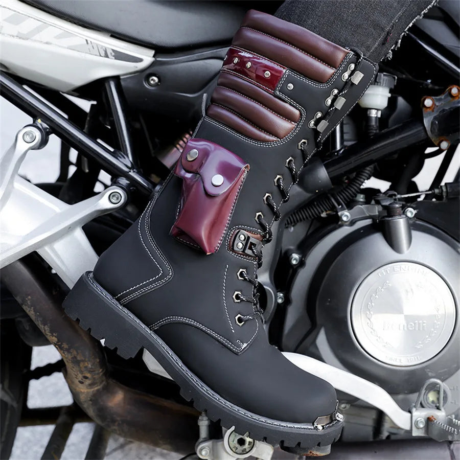 Steampunk Gothic High Boots beautiful