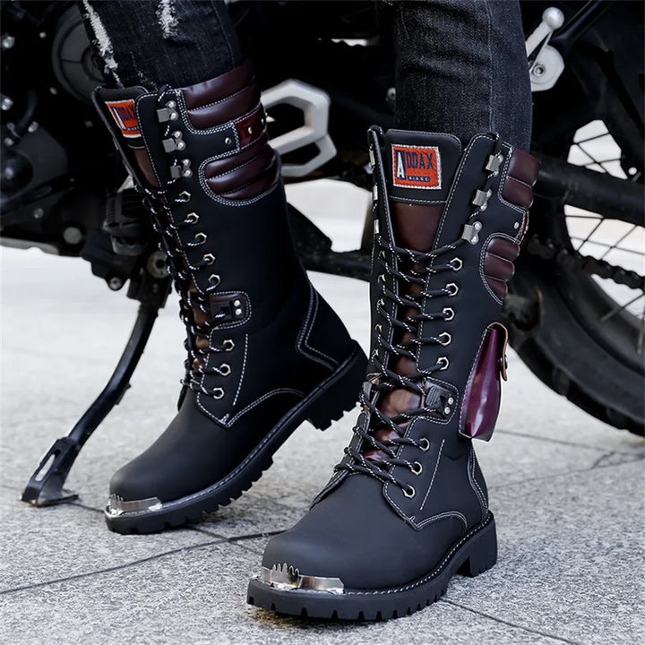 Steampunk Gothic High Boots chic