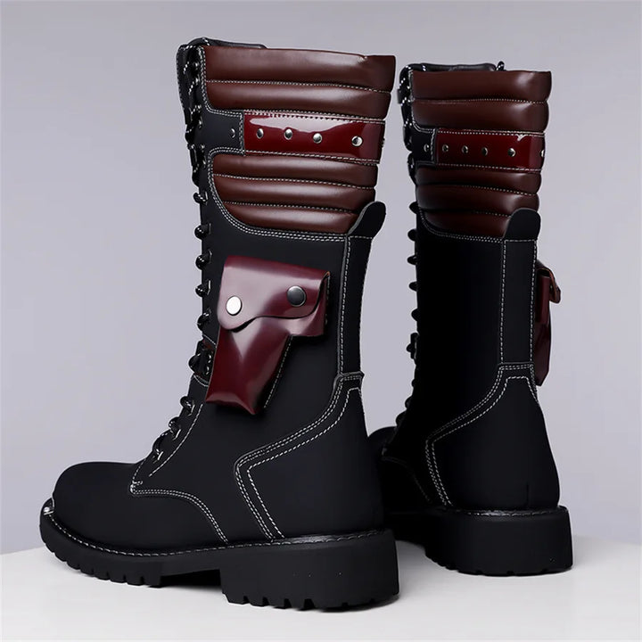 Steampunk Gothic High Boots design