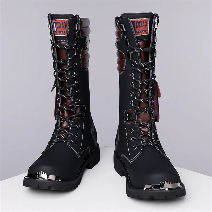 Steampunk Gothic High Boots quality