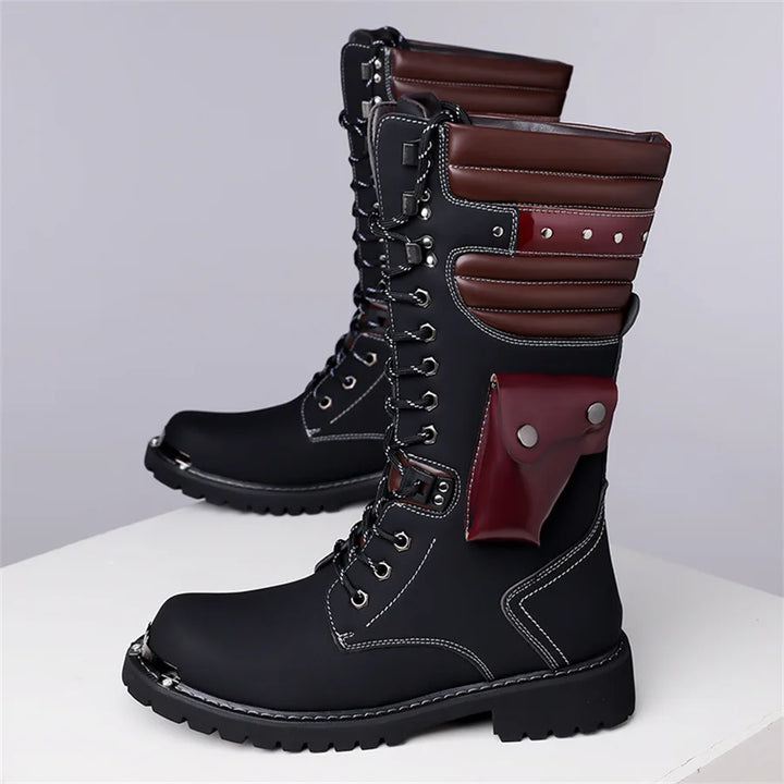 Steampunk Gothic High Boots stylish
