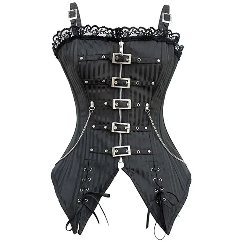 Steampunk Gothic Lace-up Lingerie chic