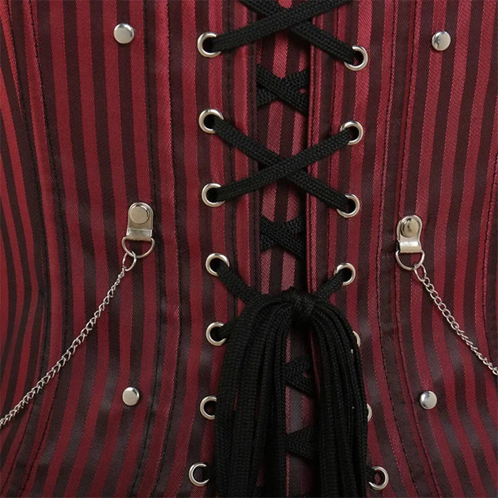 Steampunk Gothic Lace-up Lingerie dark