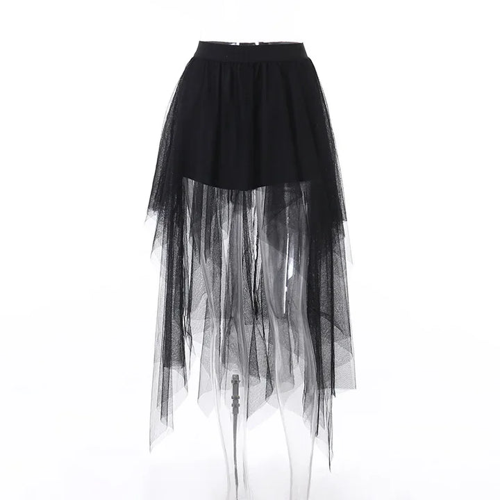 Steampunk Gothic Lace Skirt chic
