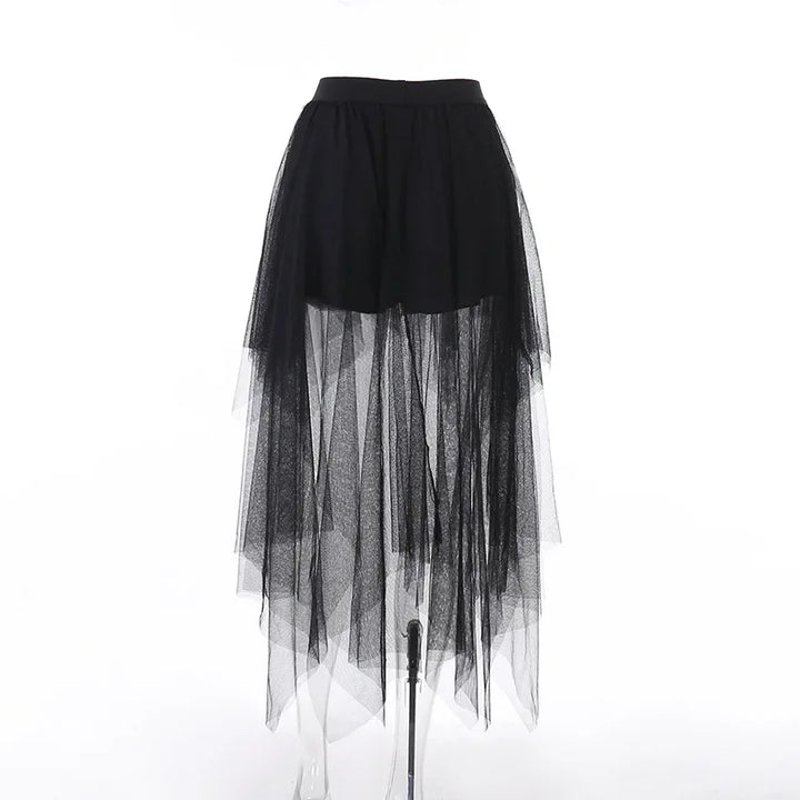 Steampunk Gothic Lace Skirt fashionable