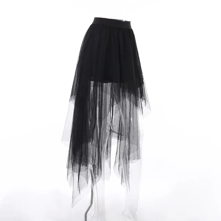 Steampunk Gothic Lace Skirt unique