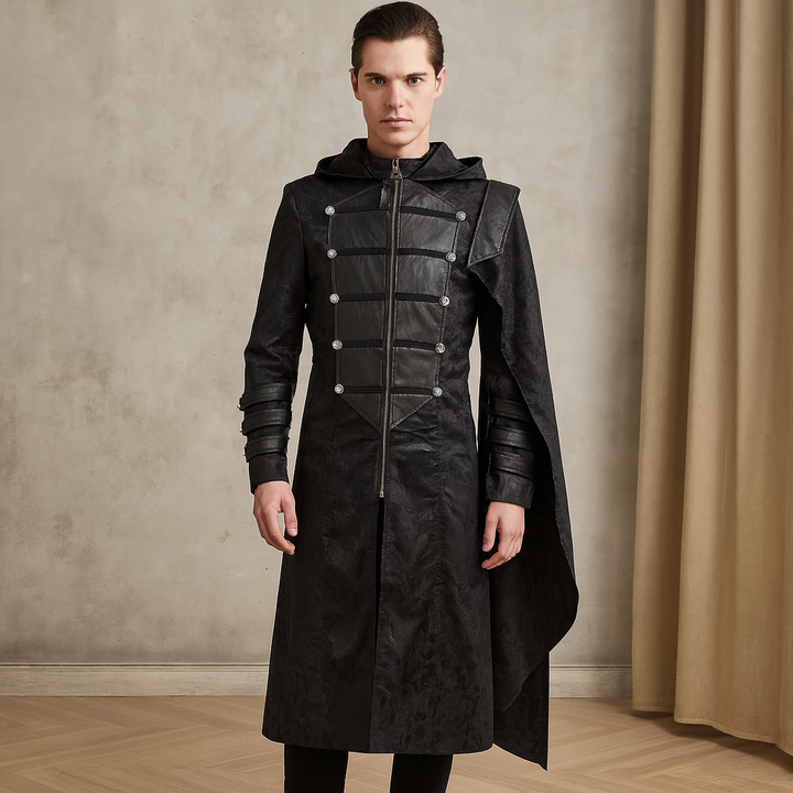 Steampunk Gothic Trench Coat
