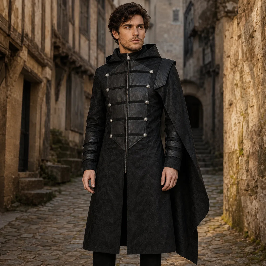 Steampunk Gothic Trench Coat