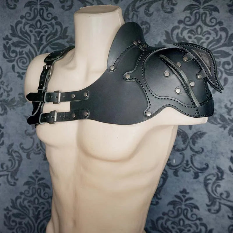 Steampunk Harness Shoulder Armor