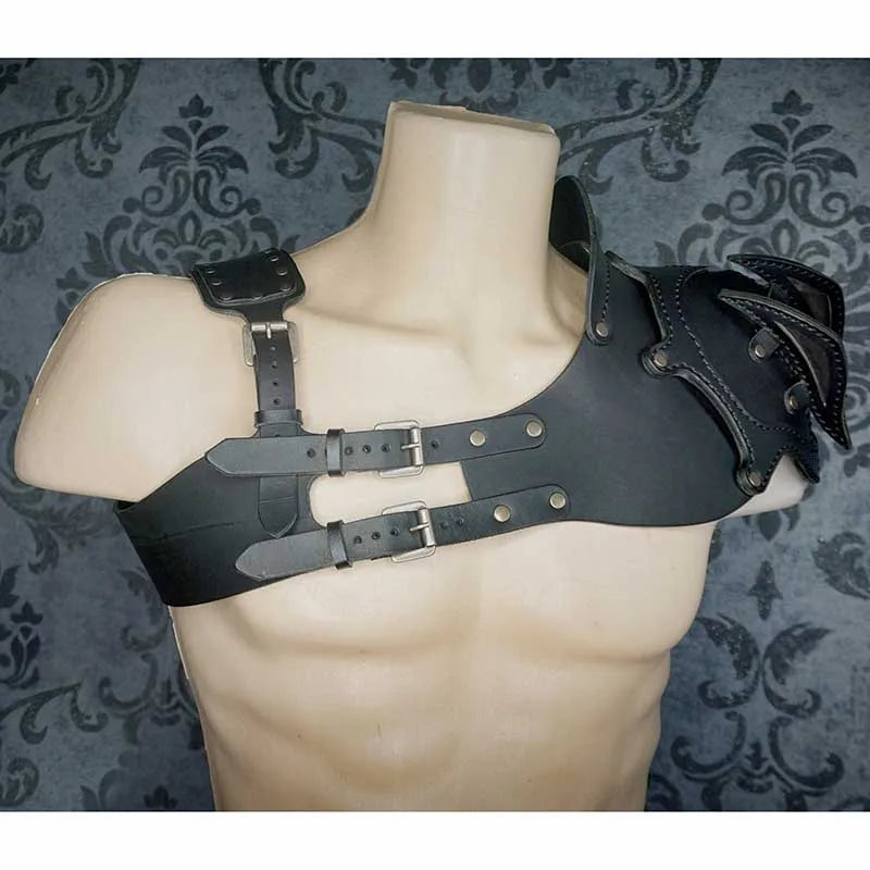 Steampunk Harness Shoulder Armor chic