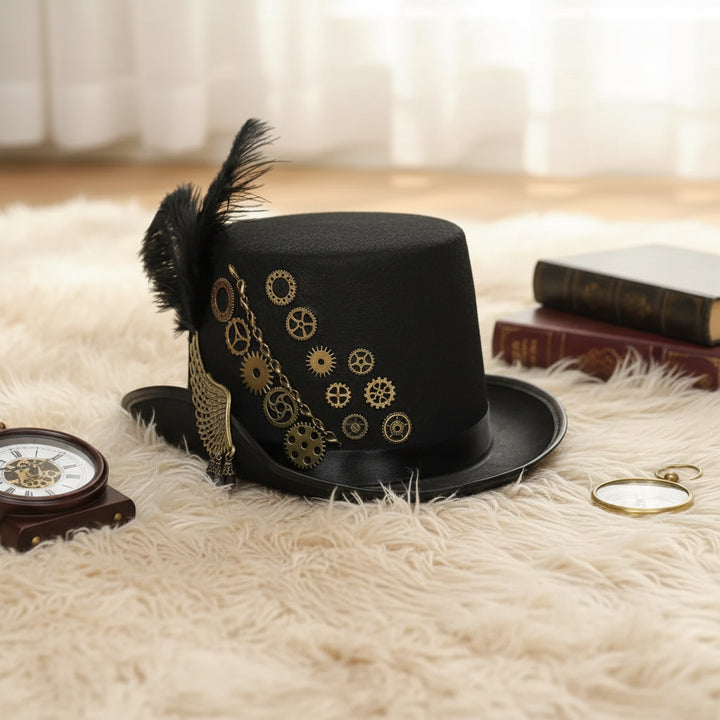 Steampunk Hat Feathers