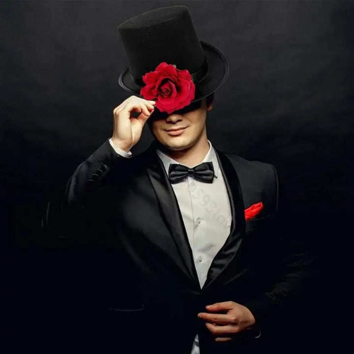 Steampunk Hat With Rose Flower – Victorian inspired