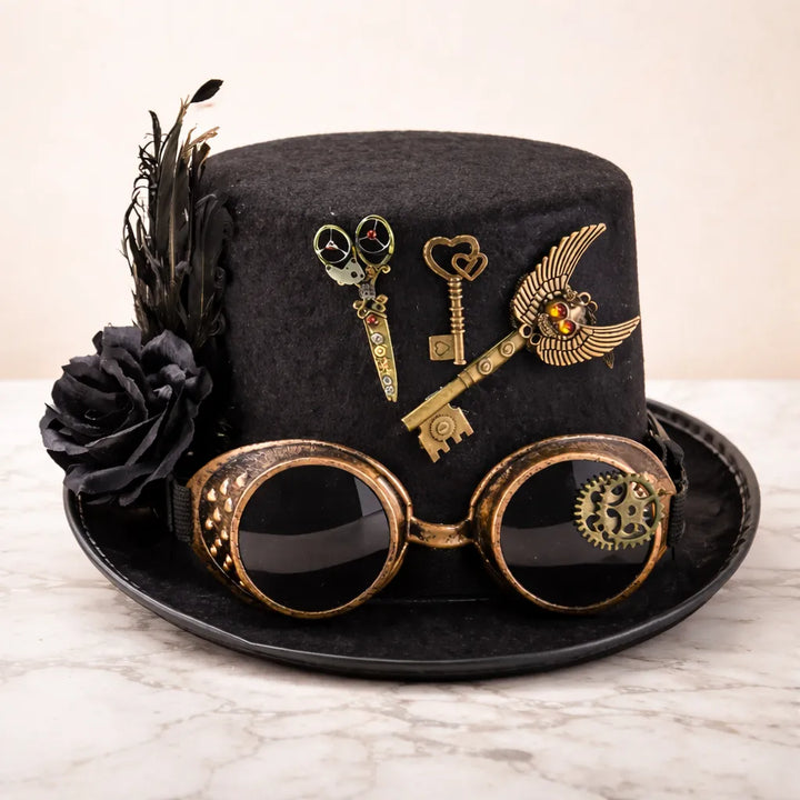 Steampunk Hat with a Key