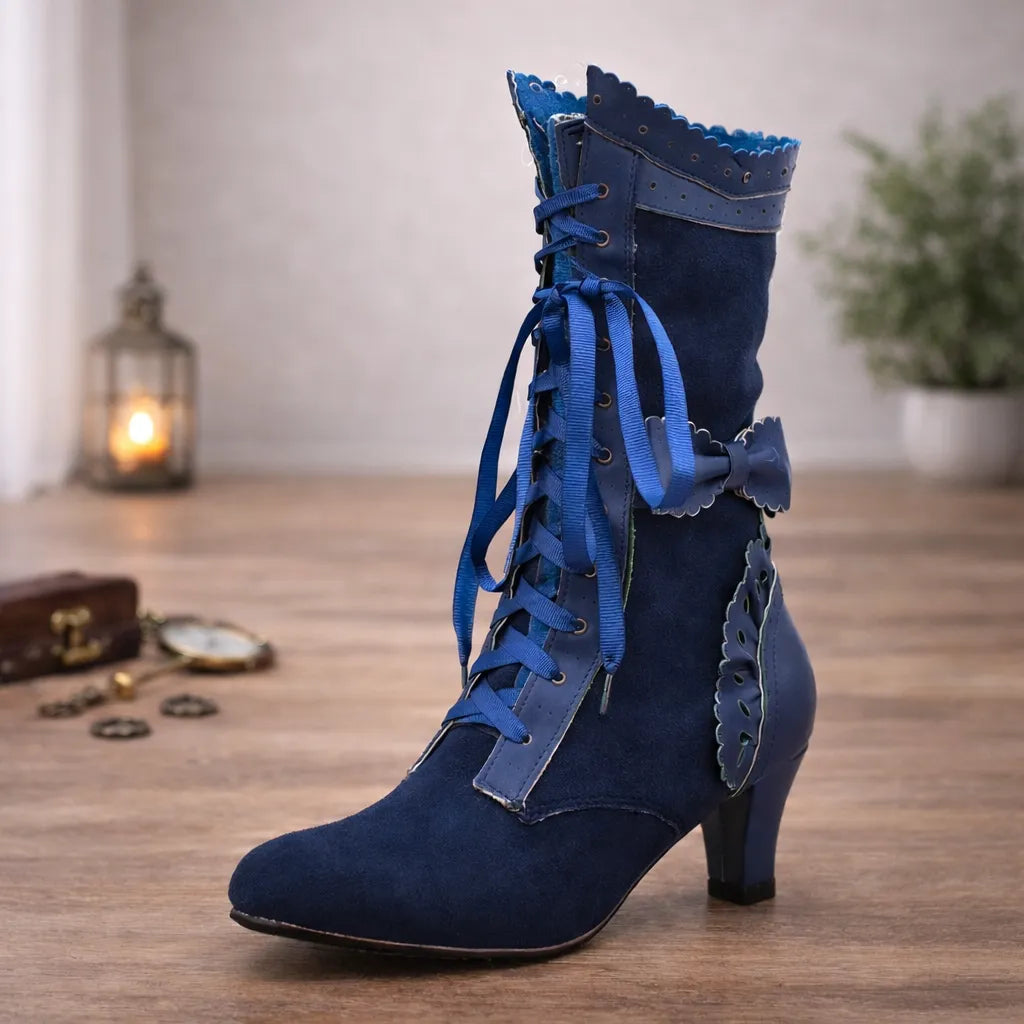 Steampunk Heels Boots